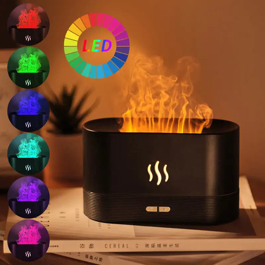 Flame humidifier